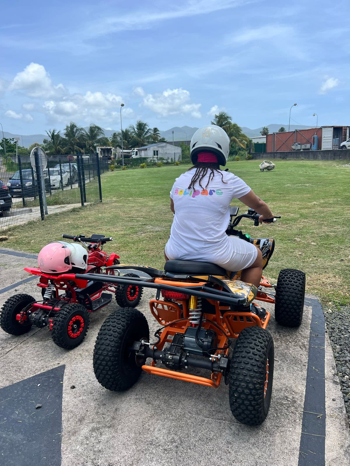 Mini-quad en action